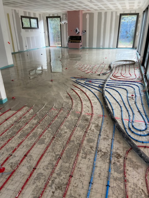 Pose de plancher chauffant Bayonne